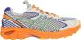 ASICS Lava Orange Jasper Green Hardloopschoenen Multicolor Heren - Thumbnail 11