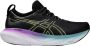 ASICS Moderne Dames Sneakers GEL Nimbus 25 Black Dames - Thumbnail 2