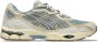 ASICS Grijze Dolfijn Sneakers Mesh Synthetisch Leer Gray Heren - Thumbnail 14