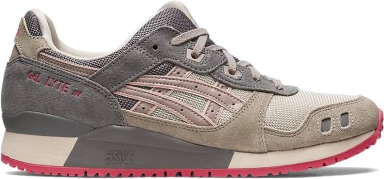 Asics GEL-LYTE III OG OATMEAL FAWN Beige Mesh Lage sneakers Unisex