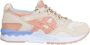 ASICS Roze Leren Sneakers Gel-Lyte V Beige Heren - Thumbnail 1