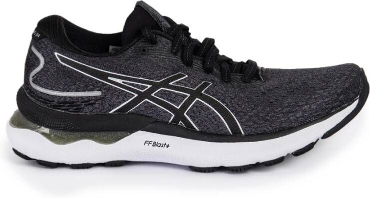 ASICS GEL-Nimb Dames Sportschoenen Hardlopen Weg zwart zilver wit - Foto 3