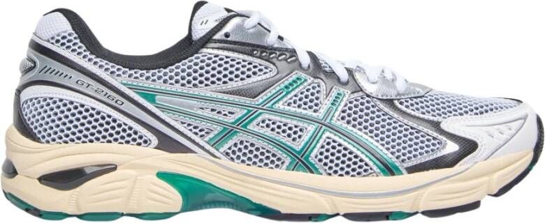 ASICS Gt-2160 Sneakers Wit Jasper Groen Unisex Multicolor