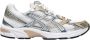 Asics GEL-1130 White Wood Crepe Wit Mesh Lage sneakers - Thumbnail 2