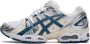 ASICS Witte Leren Sneakers met Yoke Design White Dames - Thumbnail 24