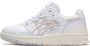 ASICS Ex89 Sneakers van Premium Leer White Dames - Thumbnail 2