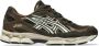 ASICS Sportieve Zwarte Leren Sneakers met Stijlvolle Details Multicolor Heren - Thumbnail 1