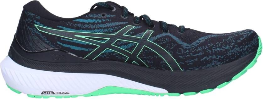 ASICS GEL-Kayano 29 Heren Sportschoenen Hardlopen Weg zwart groen