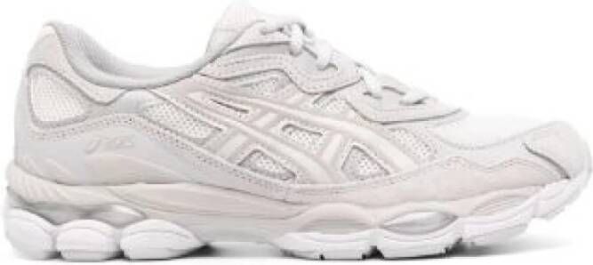 ASICS Stijlvolle Mesh Sneakers Gray Heren