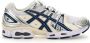 ASICS Witte Leren Sneakers met Yoke Design White Dames - Thumbnail 25