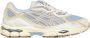 ASICS Grijze Dolfijn Sneakers Mesh Synthetisch Leer Gray Heren - Thumbnail 11
