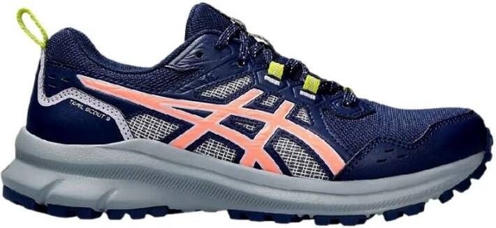 ASICS Trail Scout 3 hardloopschoenen blauw