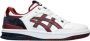 Asics EX89 White Port Royal Wit Leer Lage sneakers Unisex - Thumbnail 1
