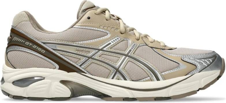 Asics GT-2160 Feather Grey Brown Storm Grijs Mesh Lage sneakers Unisex