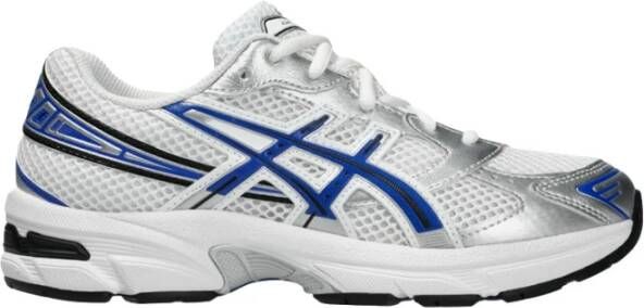 Asics Wit Blauwe Sneakers Modern Design Comfort