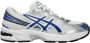 Asics Wit Blauwe Sneakers Modern Design Comfort - Thumbnail 1