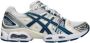 ASICS Witte Leren Sneakers met Yoke Design White Dames - Thumbnail 24
