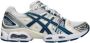 ASICS Witte Leren Sneakers met Yoke Design White Dames - Thumbnail 11