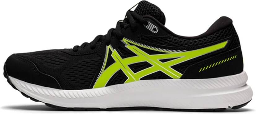 ASICS Gel Contend 7 hardloopschoenen zwart geel - Foto 2
