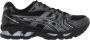 ASICS Zwarte Mesh en Eco-leer Sneakers Black Dames - Thumbnail 1