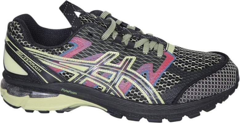 ASICS Zwarte Sneakers Collectie door Kiko Kostadinov Black Heren