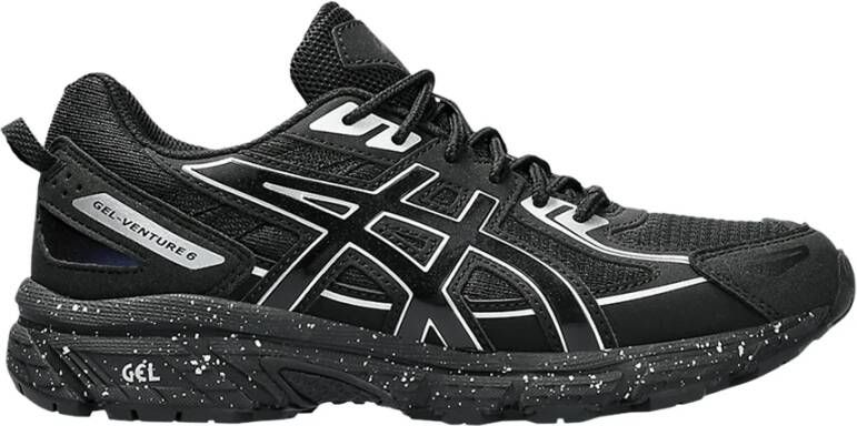 Asics Zwarte Zilveren Sneakers voor Stijl en Comfort