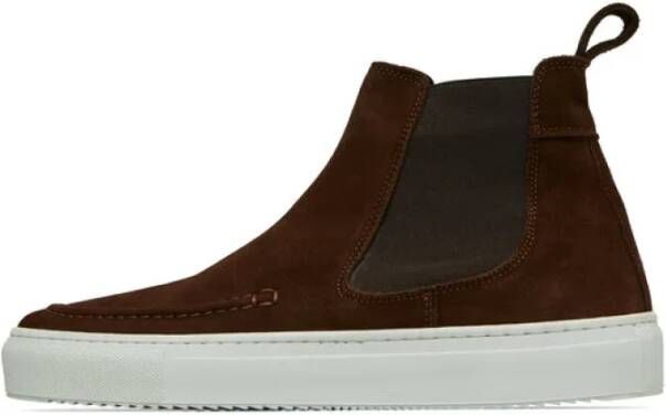 Aspact Bruine High Top Loafers voor Heren Brown Heren