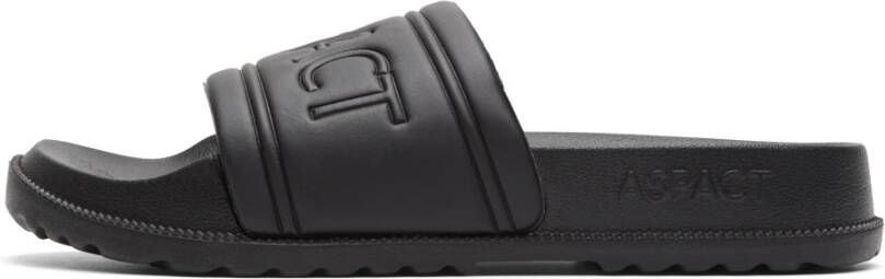 Aspact Zwarte Rock Slide Trendy Design Black Heren