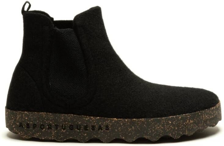 Asportuguesas Chelsea Ankle Boots Zwart Dames