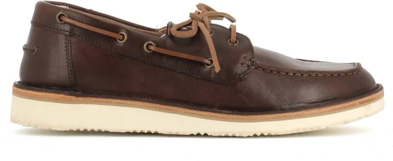 Astorflex Bruine Leren Bootschoen Brown Heren