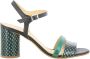 Atelier Content Groene Wilma Z25 Damesschoenen Multicolor Dames - Thumbnail 1