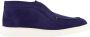 Atelier Verdi Nubuck Mid Loafer Blue Heren - Thumbnail 1