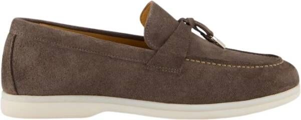 Atelier Verdi Taupe Loafer Schoenen voor Dames