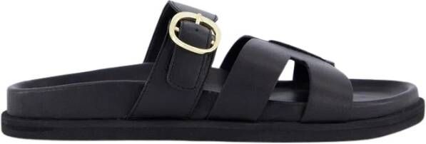 Atelier Verdi Zwarte Sara Slipper voor vrouwen