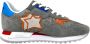 Atlantic Stars Heren Leren en Stoffen Sneakers - Thumbnail 1