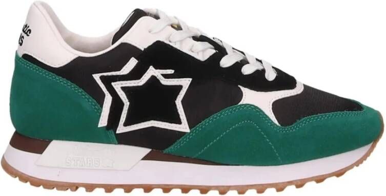 Atlantic Stars Heren Leren en Stoffen Sneakers