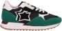 Atlantic Stars Heren Leren en Stoffen Sneakers - Thumbnail 1
