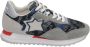 Atlantic Stars Heren Leren en Stoffen Sneakers - Thumbnail 1
