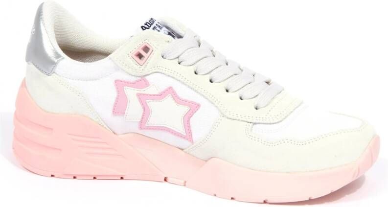 Atlantic Stars Off White Suède Stoffen Schoen