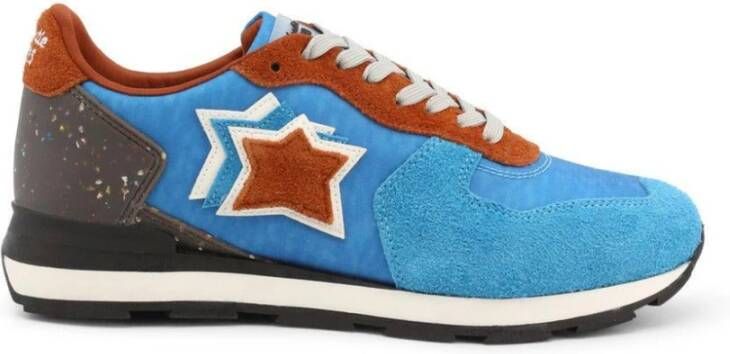 Atlantic stars Stof Suède Sneakers Rubberen Zool Mannen Multicolor Heren
