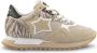 Atlantic stars Stijlvolle Stoffen en Suède Sneakers Brown Dames - Thumbnail 2