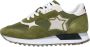 Atlantic Stars Leren en Stoffen Sneakers - Thumbnail 1