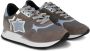 Atlantic stars Dames Sneakers Textiel Fluweel Rubber Zool Brown Dames - Thumbnail 2