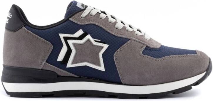 Atlantic Stars Sportieve Grijze Modieuze Sneakers voor Mannen