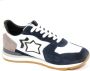 Atlantic Stars Witte Suède Stoffen Schoen Model Antarc - Thumbnail 1
