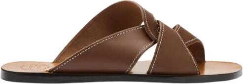 ATP Atelier Cannella Gestikte Leren Sandalen