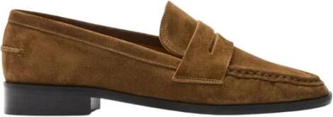 ATP Atelier Elegante Airola Loafers in Cannella Suède