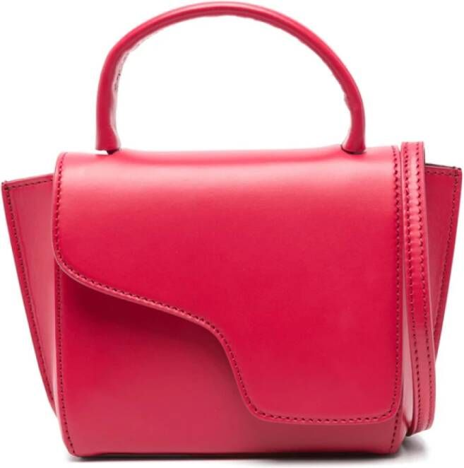 ATP Atelier Framboos Roze Omslag Top Tas