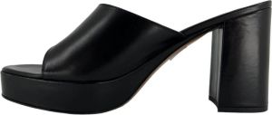 ATP Atelier Heeled Mules Zwart Dames