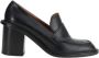 ATP Atelier Osimo Loafers Handgemaakte Italiaanse Loafer Pumps Black Dames - Thumbnail 1